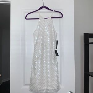 White Sequin Dress from Lulu’s